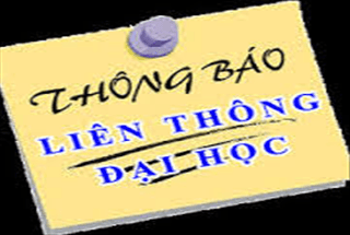 Thông báo: Lịch thi lần 1 và lịch thi lại các lớp liên thông K2,3 năm 2015
