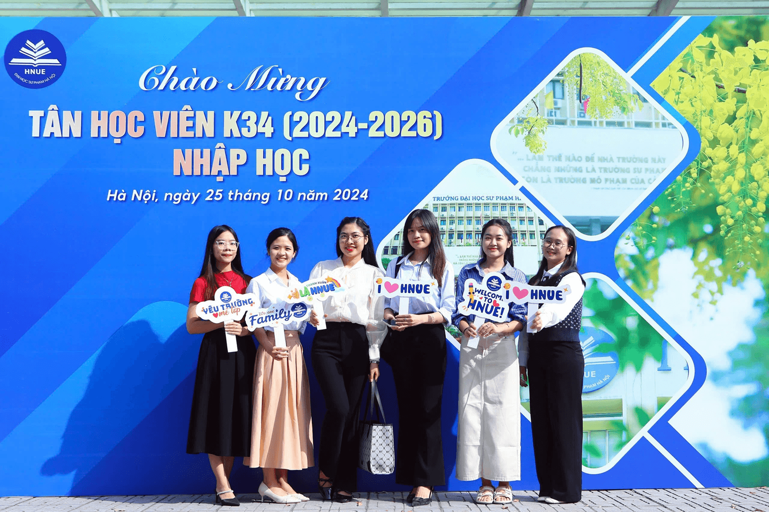 Trường Đại học Sư phạm Hà Nội tổ chức đón học viên cao học K34 nhập học