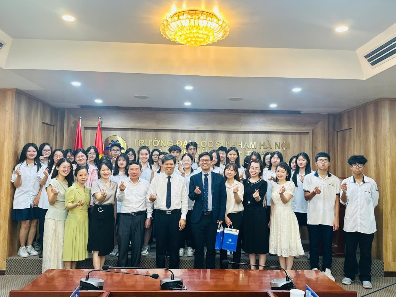 TRƯỜNG ĐẠI HỌC SƯ PHẠM HÀ NỘI TIẾP ĐÓN ĐOÀN ĐẠI HỌC POSTECH (HÀN QUỐC): MỞ RA CƠ HỘI HỌC TẬP VÀ NGHIÊN CỨU QUỐC TẾ CHO HỌC SINH, SINH VIÊN NHÀ TRƯỜNG