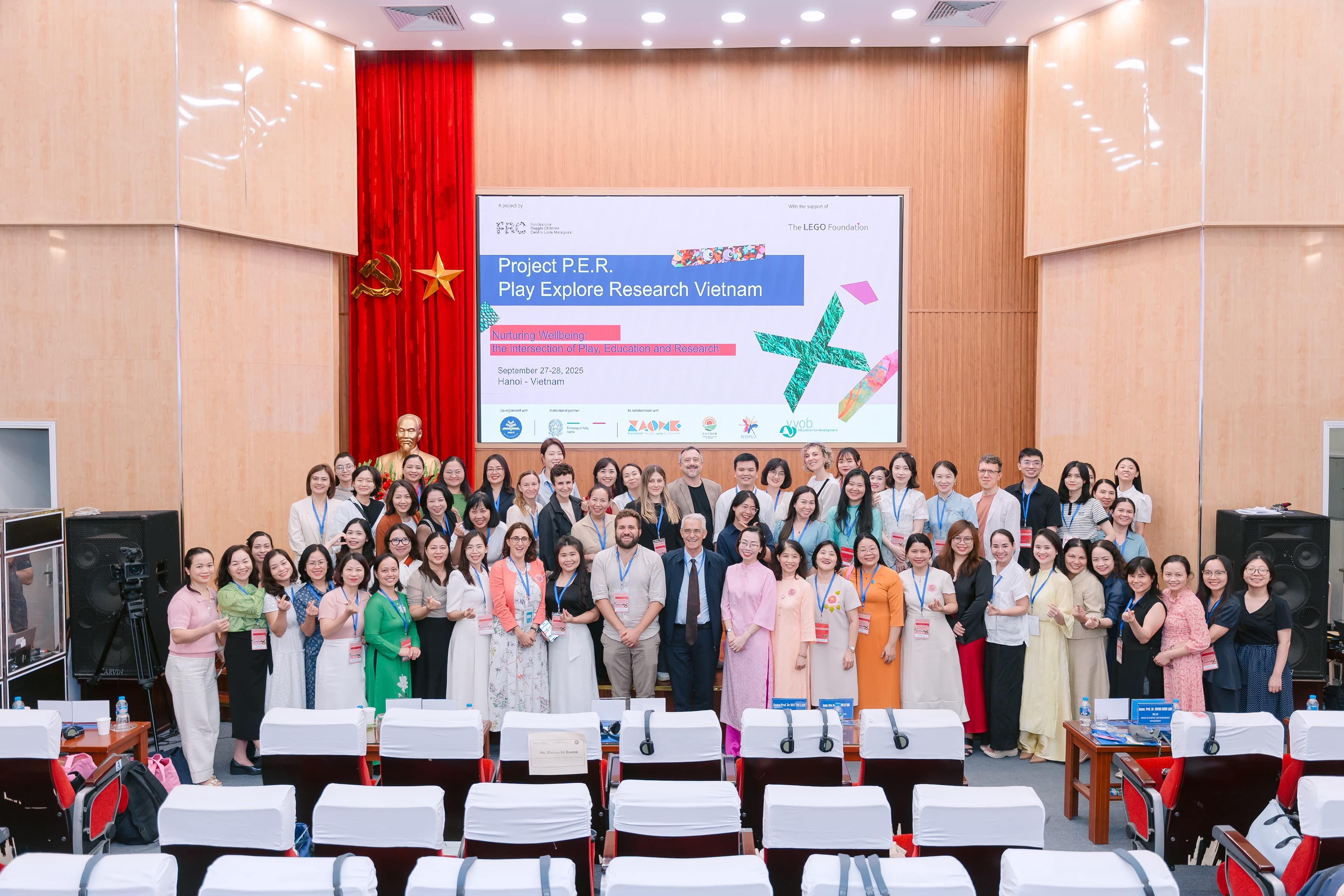TRƯỜNG ĐẠI HỌC SƯ PHẠM HÀ NỘI TỔ CHỨC SEMINAR QUỐC TẾ “NUÔI DƯỠNG SỨC KHOẺ VÀ TINH THẦN CỦA TRẺ EM: SỰ GIAO THOA GIỮA CÁC HOẠT ĐỘNG CHƠI, GIÁO DỤC VÀ NGHIÊN CỨU” 