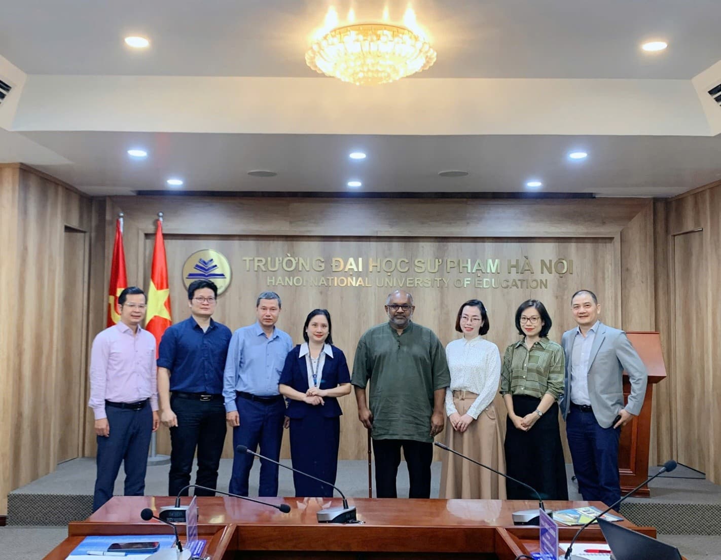 TRƯỜNG ĐẠI HỌC SƯ PHẠM HÀ NỘI TIẾP ĐÓN VÀ LÀM VIỆC VỚI ĐẠI HỌC INTI INTERNATIONAL UNIVERSITY & COLLEGES (MA-LAI-XI-A)