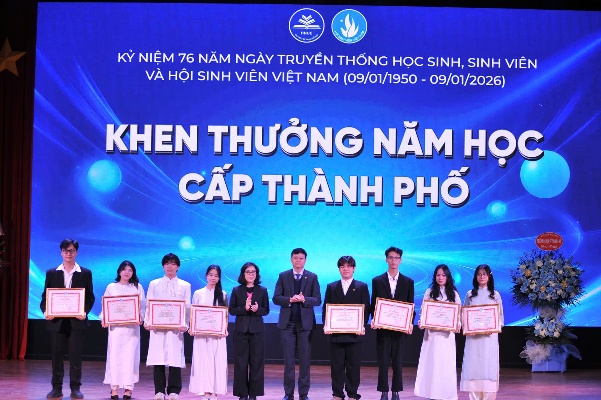 Chương trình kỷ niệm 76 năm ngày truyền thống học sinh, sinh viên và Hội sinh viên Việt Nam (9/1/1950 - 9/1/2026)