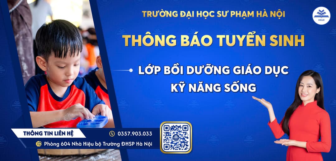 Thông báo tuyển sinh lớp bồi dưỡng giáo dục kỹ năng sống