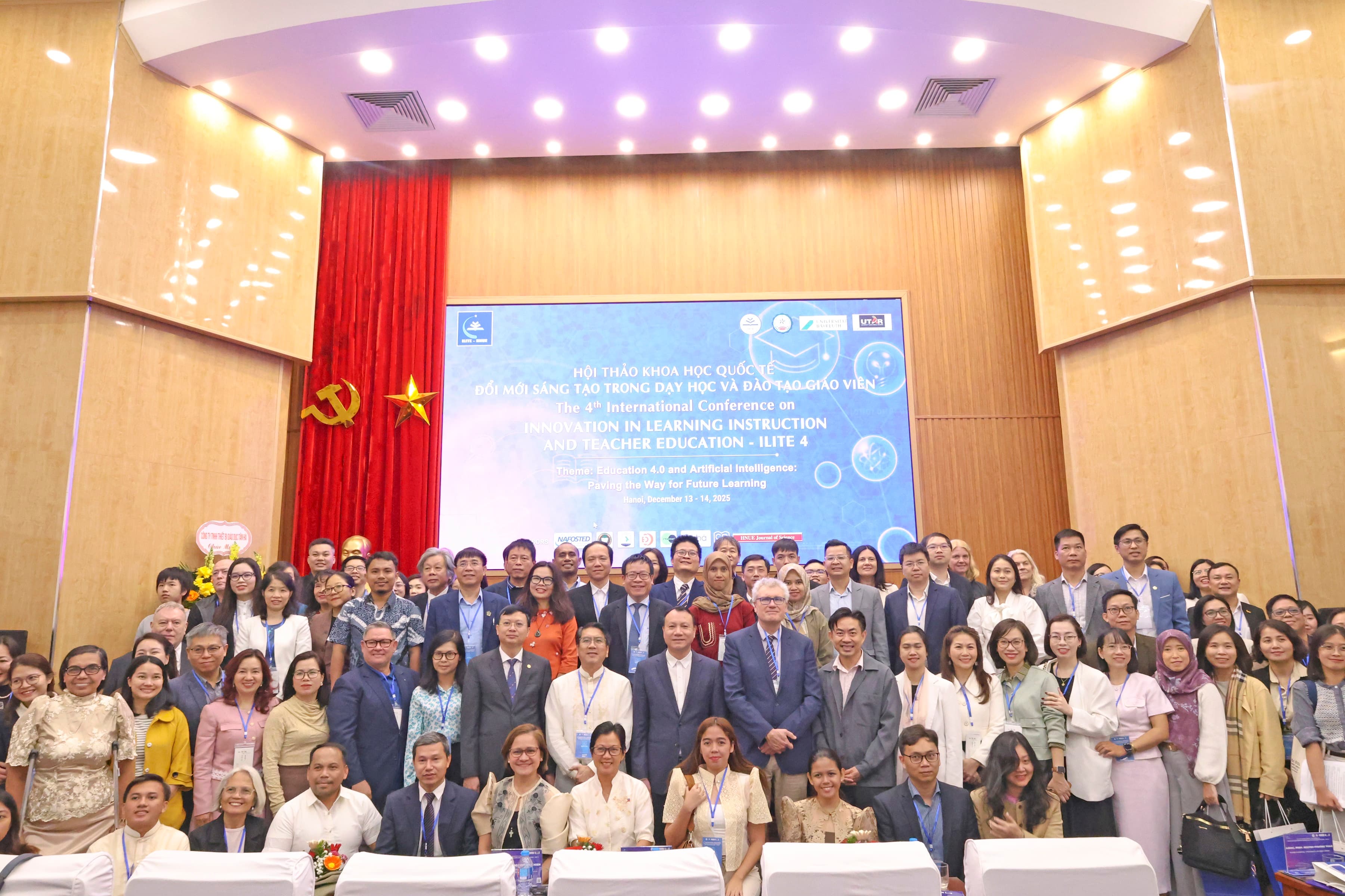 Khai mạc Hội thảo khoa học quốc tế “Đổi mới sáng tạo trong dạy học và đào tạo giáo viên” lần thứ tư (Innovation in learning instruction and teacher education - ILITE 4)